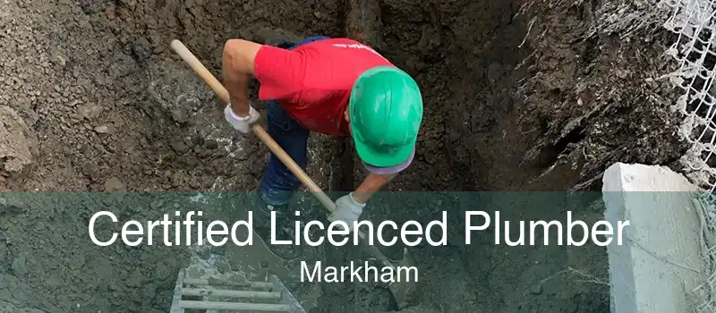Certified Licenced Plumber Markham