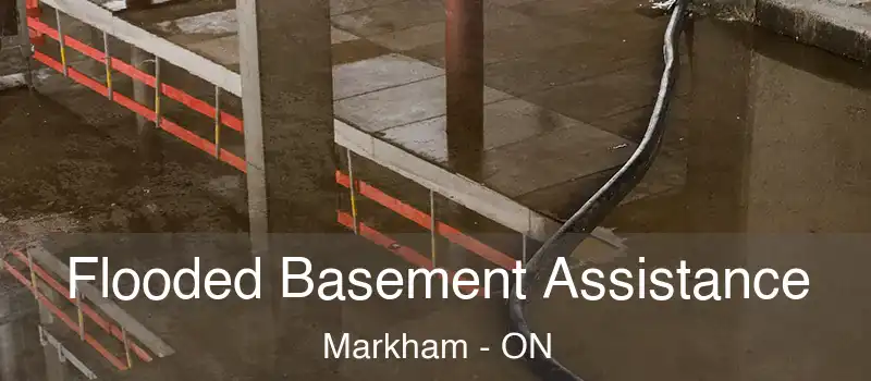 Flooded Basement Assistance Markham - ON