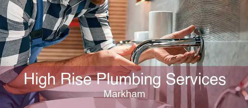 High Rise Plumbing Services Markham