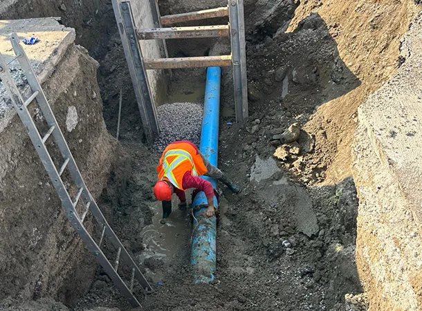 Sewer Pipe Burst Replacement in Markham