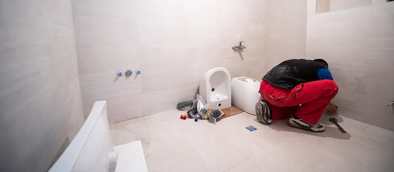 Basement Bathroom Shower Installation in Markham
