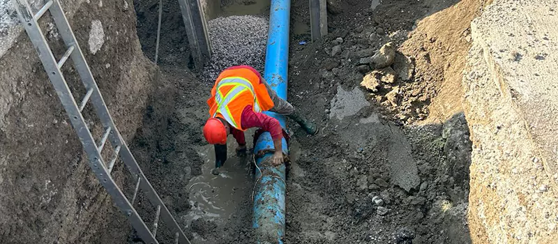 Burst Water Pipe Repair and Replacement in Markham