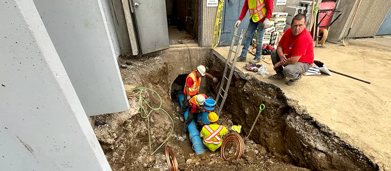 Underground Pipe Leak Repair in Markham