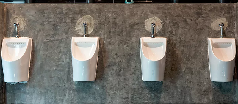Wall-Mounted Urinal Installation in Markham