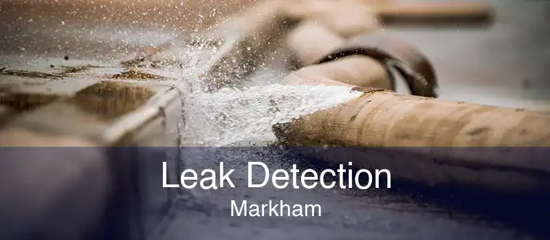 Leak Detection Markham