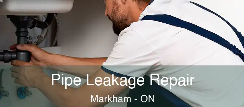 Pipe Leakage Repair Markham - ON