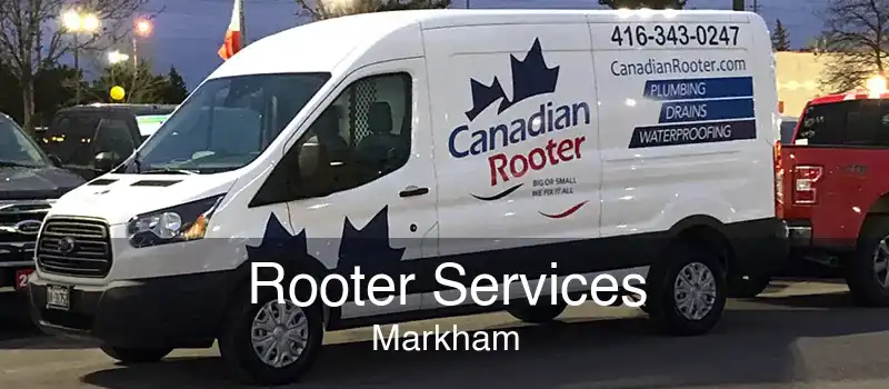 Rooter Services Markham