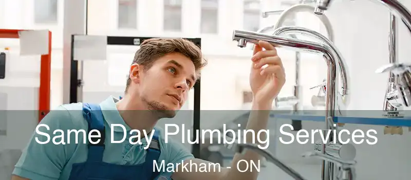 Same Day Plumbing Services Markham - ON