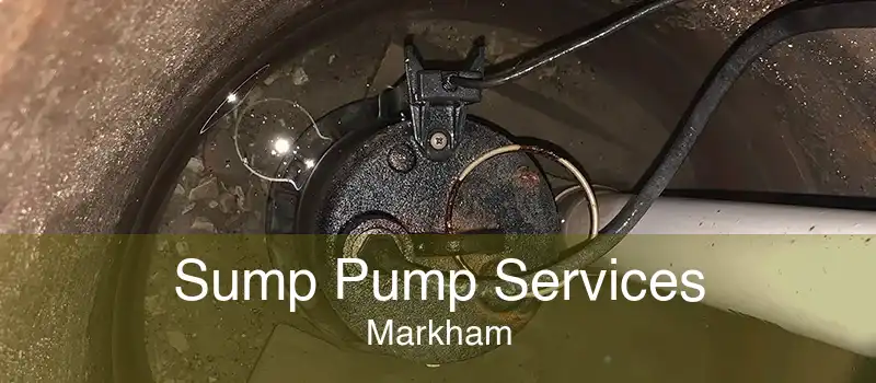 Sump Pump Services Markham