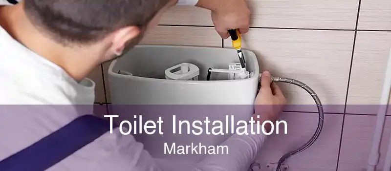 Toilet Installation Markham