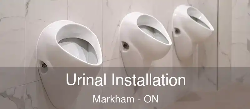 Urinal Installation Markham - ON