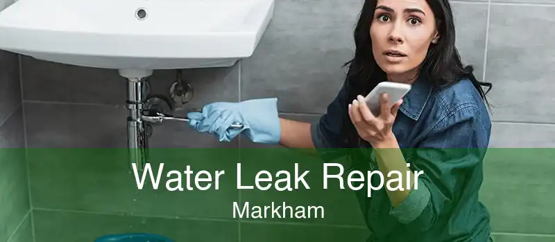 Water Leak Repair Markham
